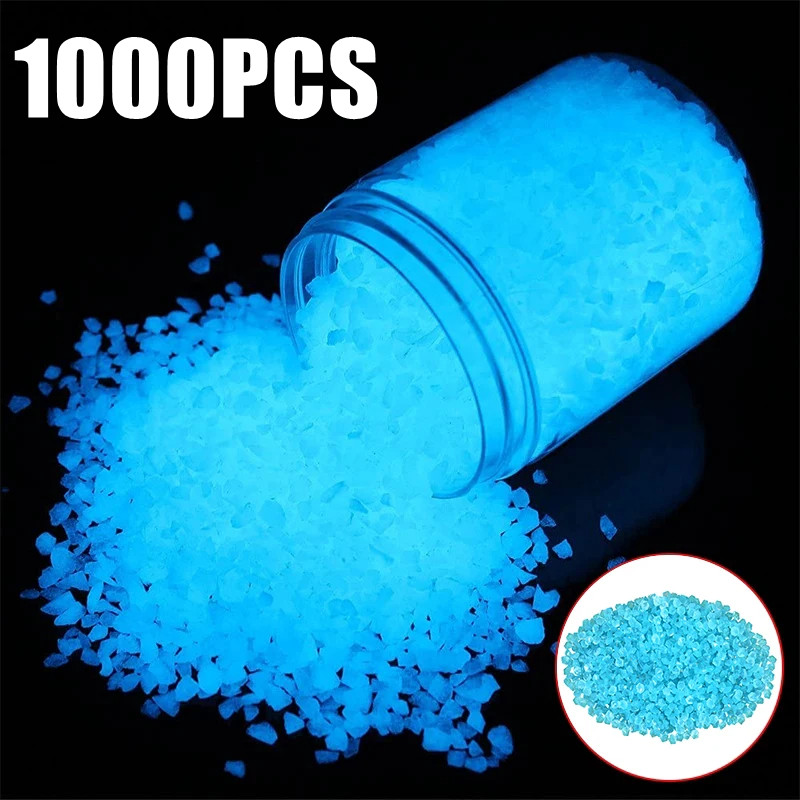 Aquarium Marine Sand - 発光砂ダークストーン小石庭庭屋外パス芝生装飾水槽水族館ホーム DIY 装飾 3-5 ミリメートル