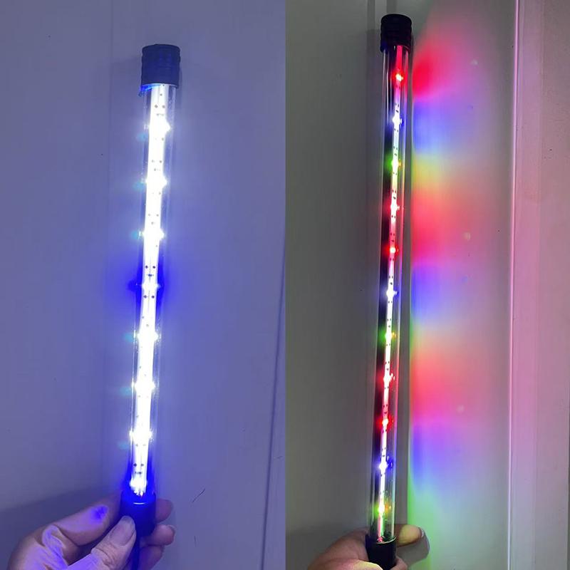 Aquarium Marine Lights - 水槽ライト水中照明水中ランプ植物成長ランプ 110V 17-47 センチメートル USB プラグ水族館ライト