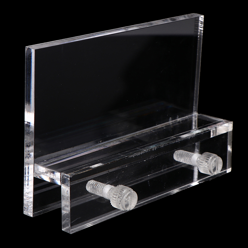 Aquarium Marine Lights - アクリル製透明水槽用LEDライトホルダーランプ固定具サポートスタンド簡単設置穴あけ不要