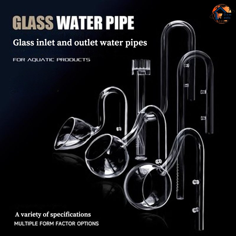 Marine Aquarium Overflow - 水槽ADAスタイル13mm 17mmガラス製リリーパイプ吸水排水チューブ ガラス製吸水口排水口水パイプ 魚タンクフィルター用 12/16mm