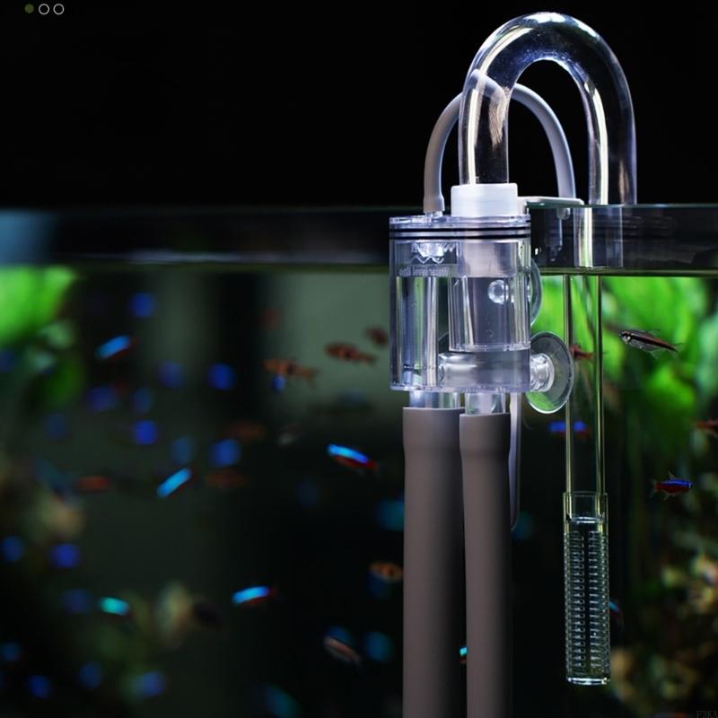 Marine Aquarium Overflow - 素早く簡単に取り付けられる水族館用の耐久性のあるプラスチック製オーバーフロースキマー