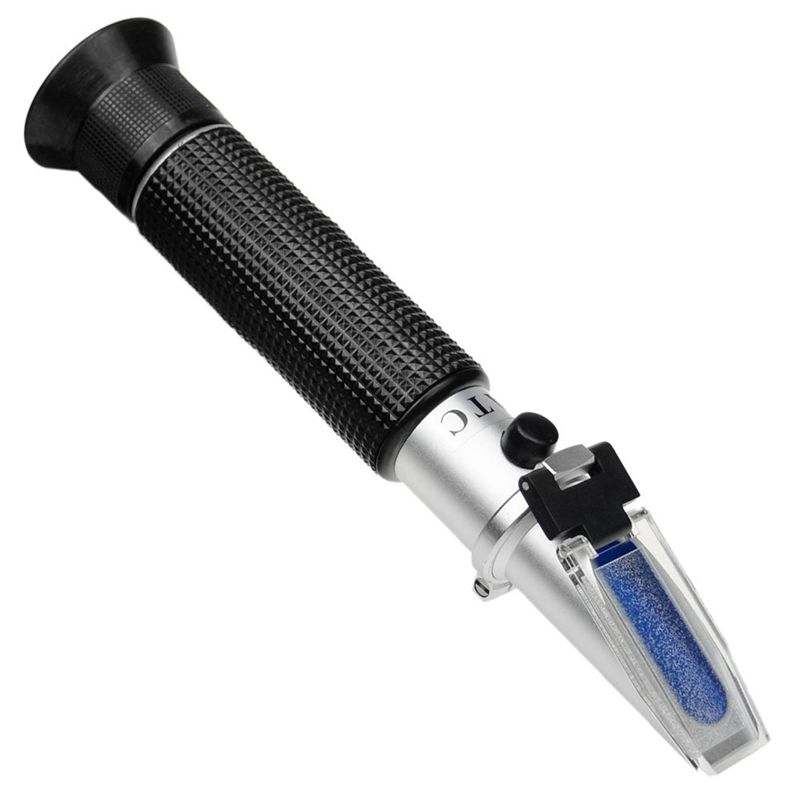 Marine Aquarium Temperature - A84E-2X 海水および海洋魚類飼育水槽用塩分屈折計 0-100 Ppt 自動温度補償機能付き