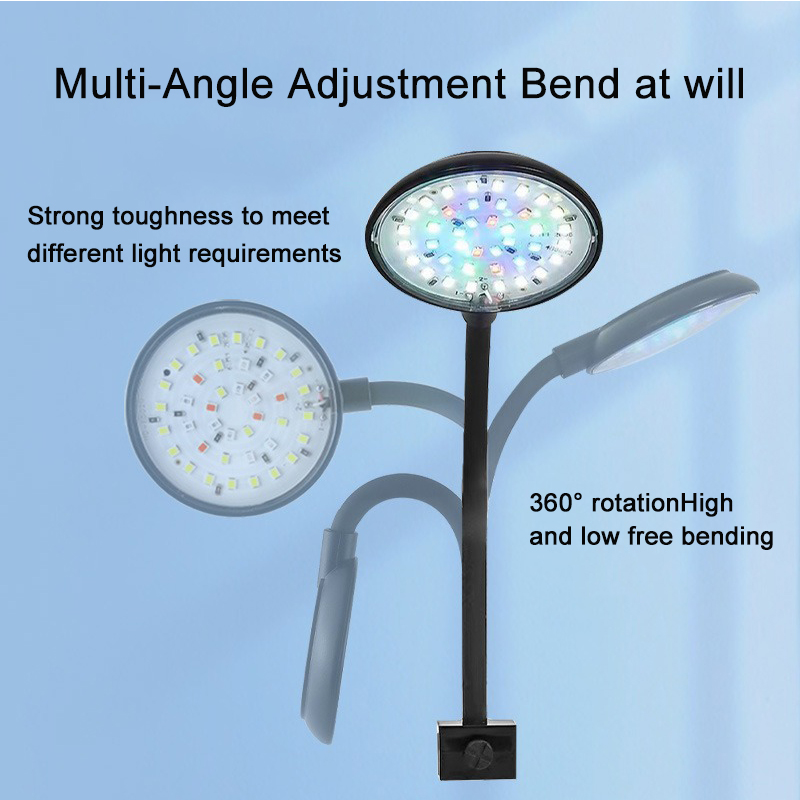 USB 水族館 LED ランプ水槽ライト装飾水生植物複数のモ - Aquarium Marine Lights のレビューと価格