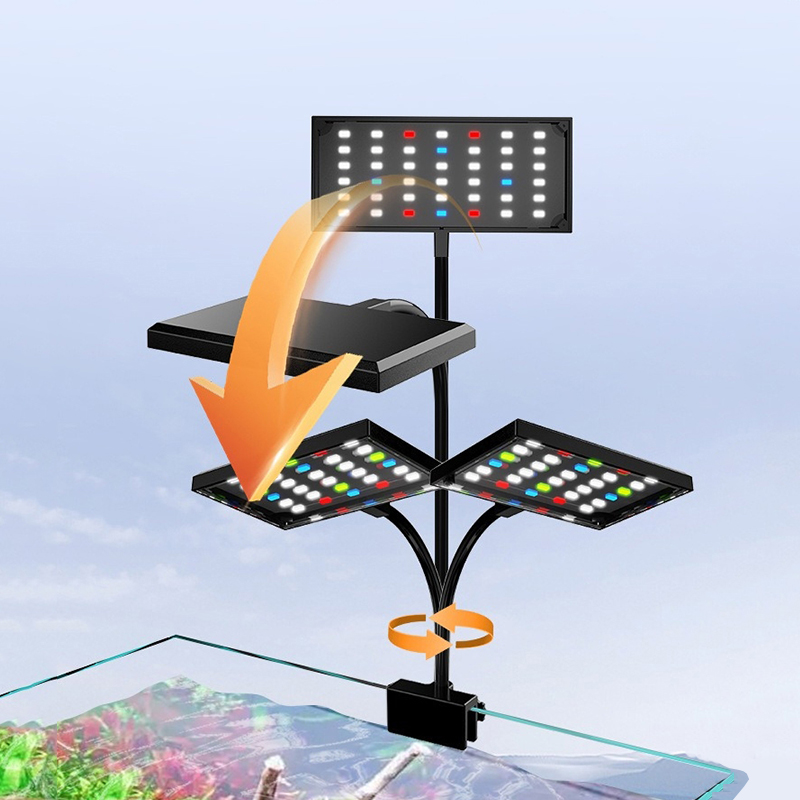 USB水槽用LEDライト フルスペクトラム 水生植物育成ラン - Aquarium Marine Lights のレビューと価格