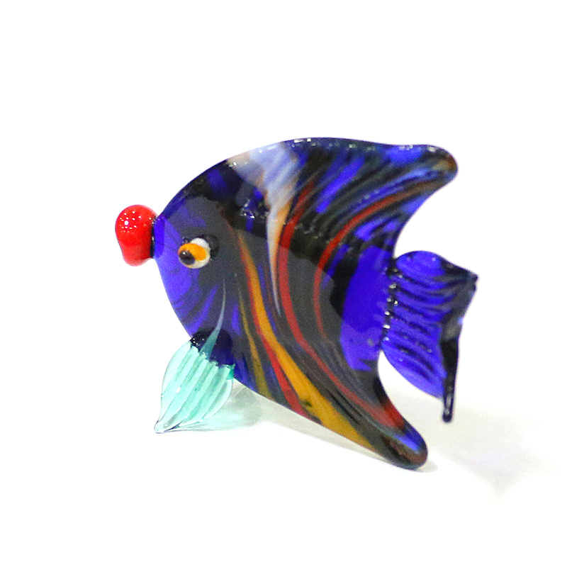 ムラーノガラス海魚ミニフィギュアカラフルでかわいい鮮やかなシ - Aquarium Marine Color のレビューと価格