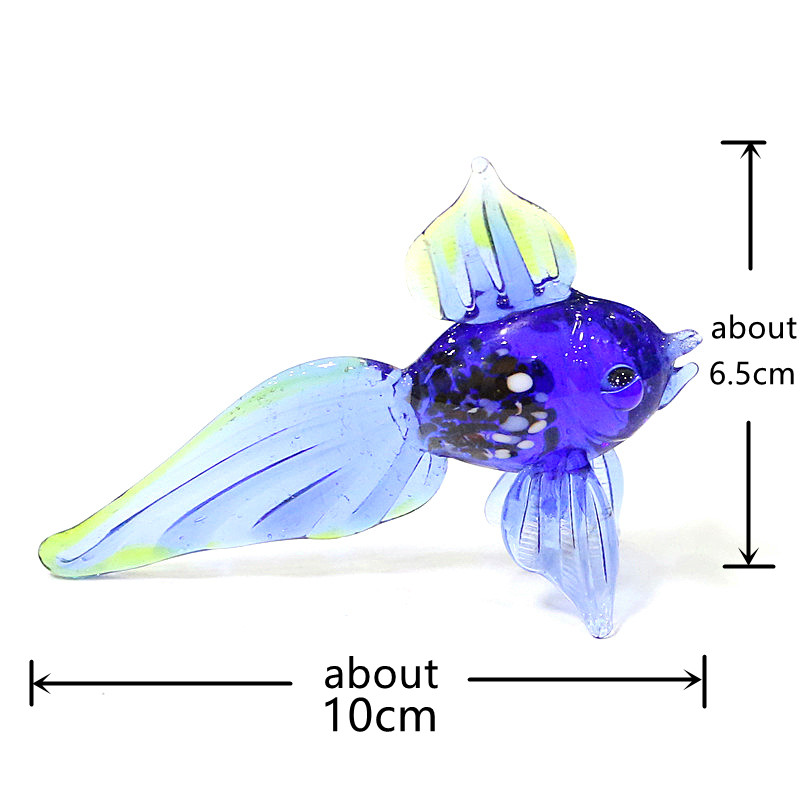 ムラーノガラス海魚ミニフィギュアカラフルでかわいい鮮やかなシ - Aquarium Marine Color のレビューと価格