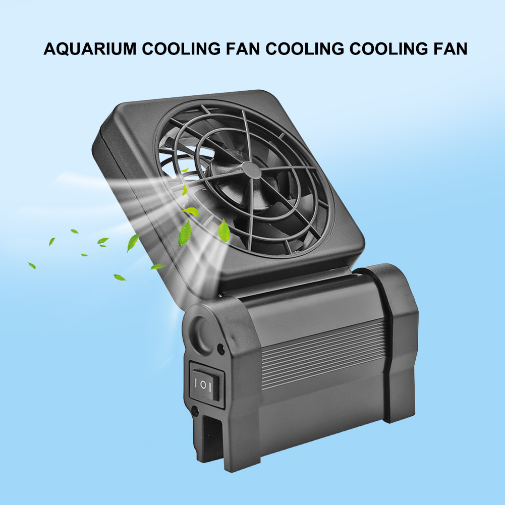 ミニ水槽冷却ファン養殖水槽調整可能な低騒音チラーファン海洋池 - Marine Aquarium Temperature のレビューと価格