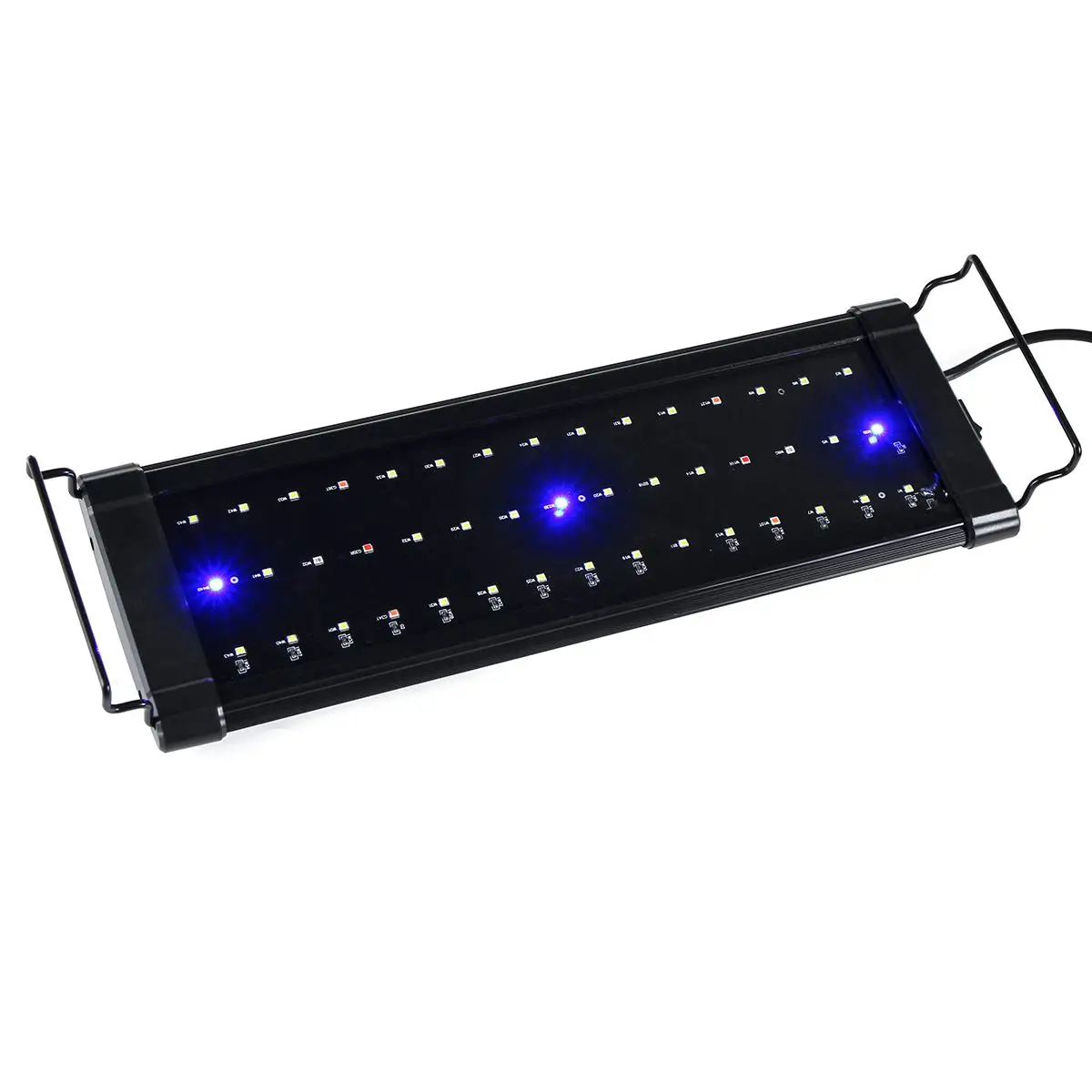 マルチカラーLED水族館ライト,30〜40cmのスーパースリ - Aquarium Marine Color のレビューと価格