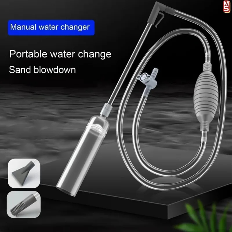 水槽サイフォン掃除機ツールセット 大型水槽の砂利/砂の掃除  - Aquarium Marine Sand のレビューと価格