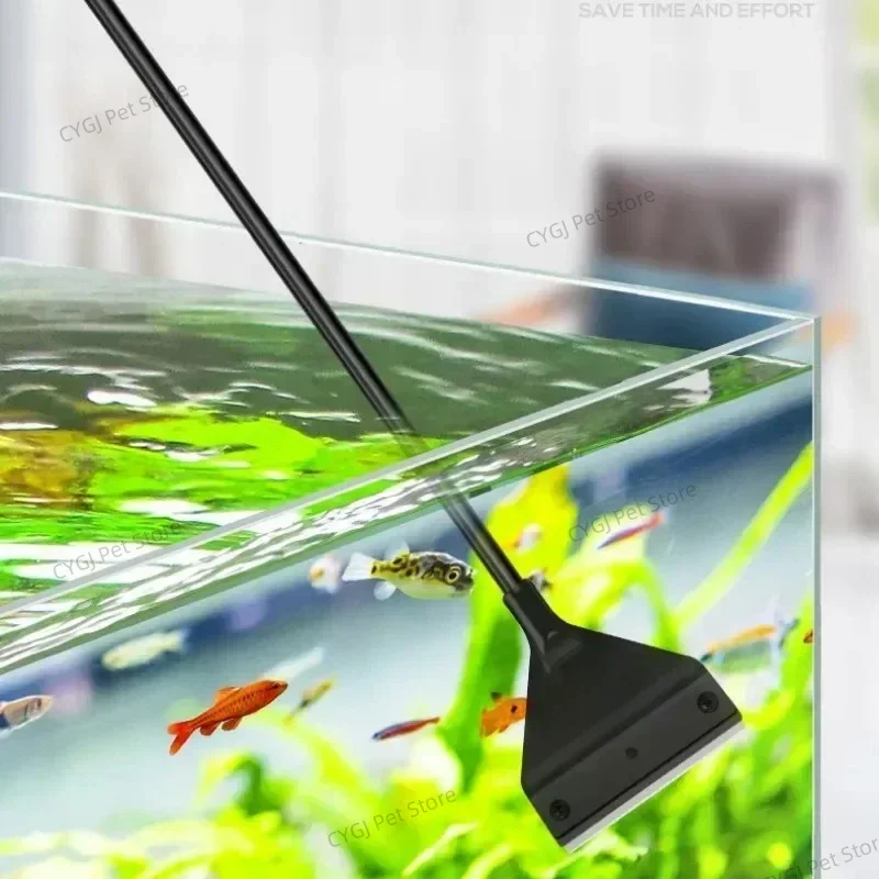 水槽クリーニングツールフラット砂藻類除去デュアルユースガラス - Aquarium Marine Sand のレビューと価格