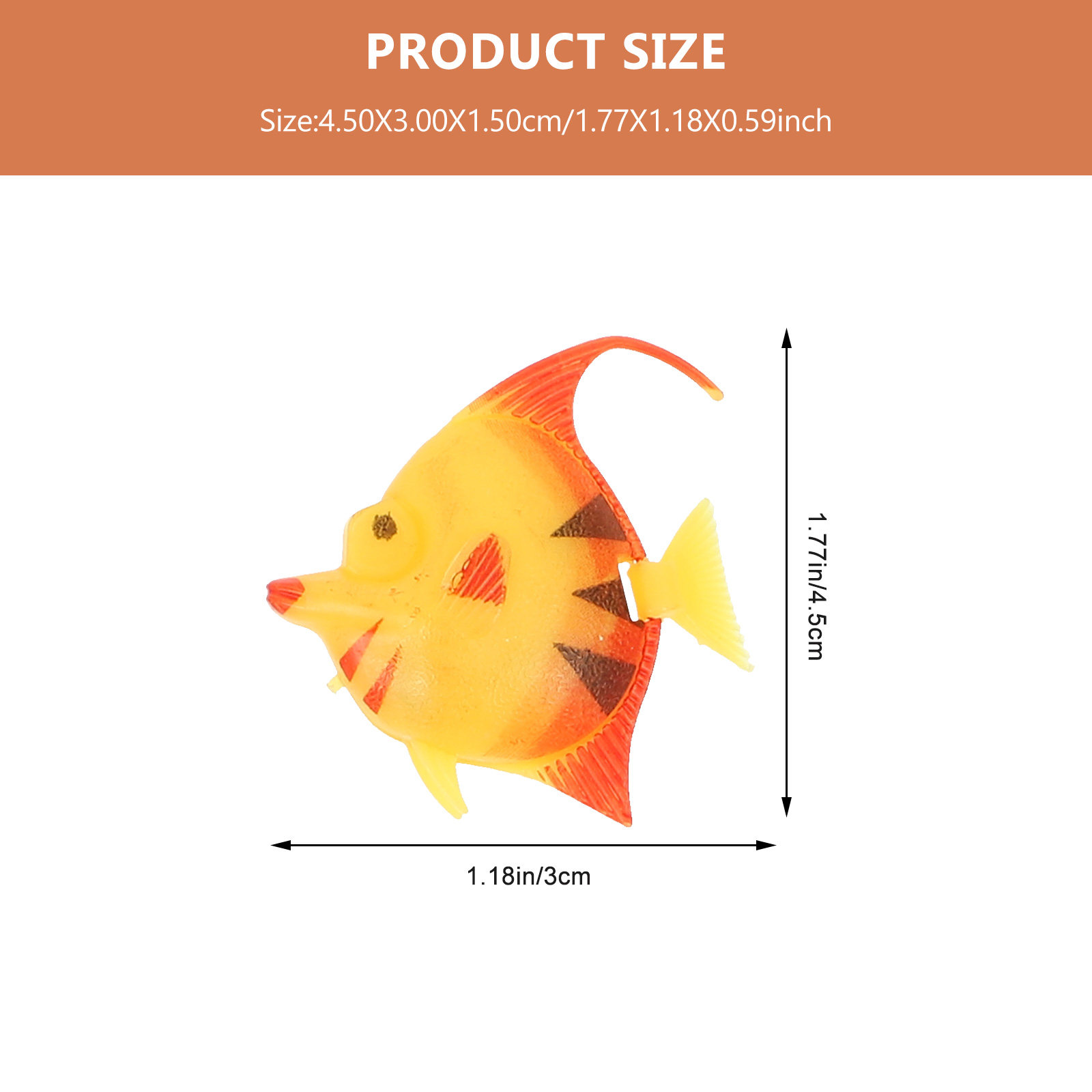 20個入り 人工熱帯魚 プラスチック製 浮遊型 水槽装飾 魚 - Aquarium Marine Color のレビューと価格