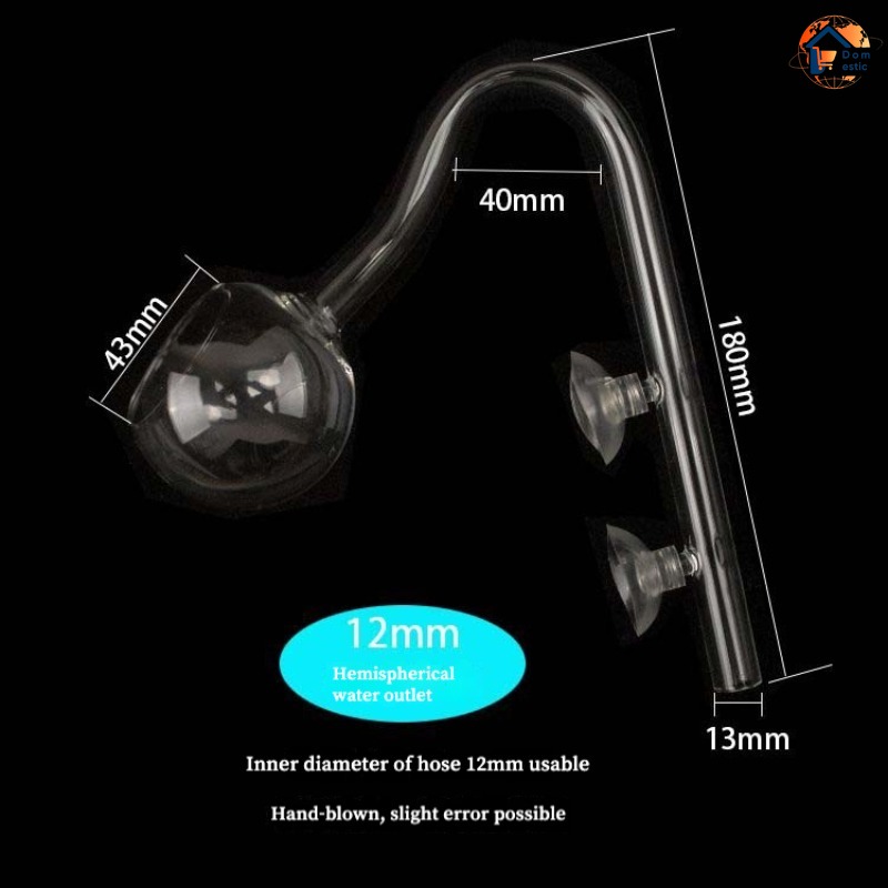 水槽ADAスタイル13mm 17mmガラス製リリーパイプ吸水 - Marine Aquarium Overflow のレビューと価格