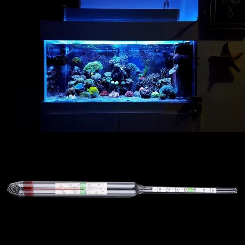 G6KF ガラス水族館比重計内蔵温度計マリンフローティング塩 - Marine Aquarium Temperature のレビューと価格