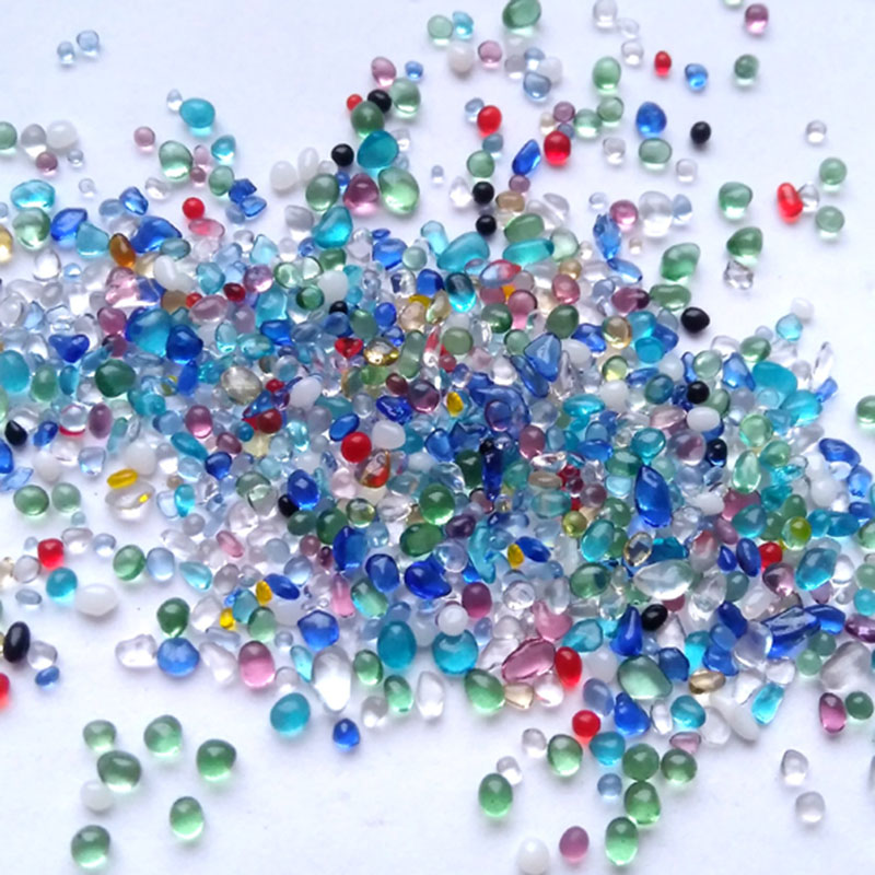 カラフルな石の水槽岩ペット噴水砂庭の装飾ミニチュアテラリウム - Aquarium Marine Sand のレビューと価格