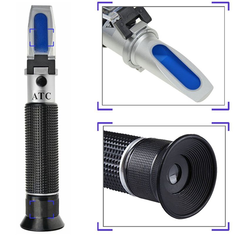 A84E-2X 海水および海洋魚類飼育水槽用塩分屈折計 0- - Marine Aquarium Temperature のレビューと価格