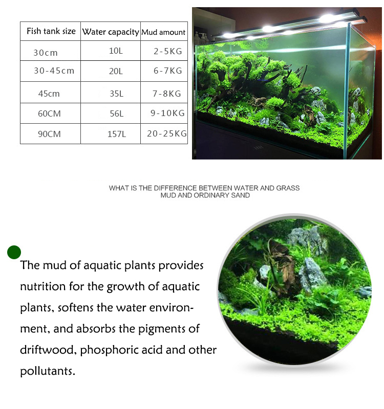 水族館植物の種子,水槽の素材,砂,土壌肥料,魚の手入れ,淡水 - Aquarium Marine Sand のレビューと価格