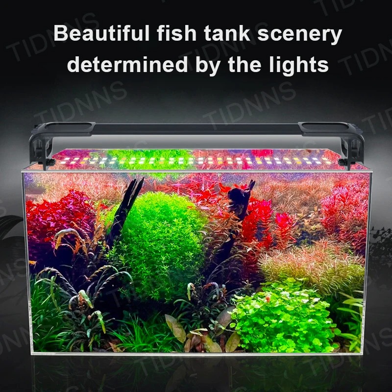 水族館ライト Led 植物成長照明拡張可能な防水クリップオン - Aquarium Marine Lights のレビューと価格