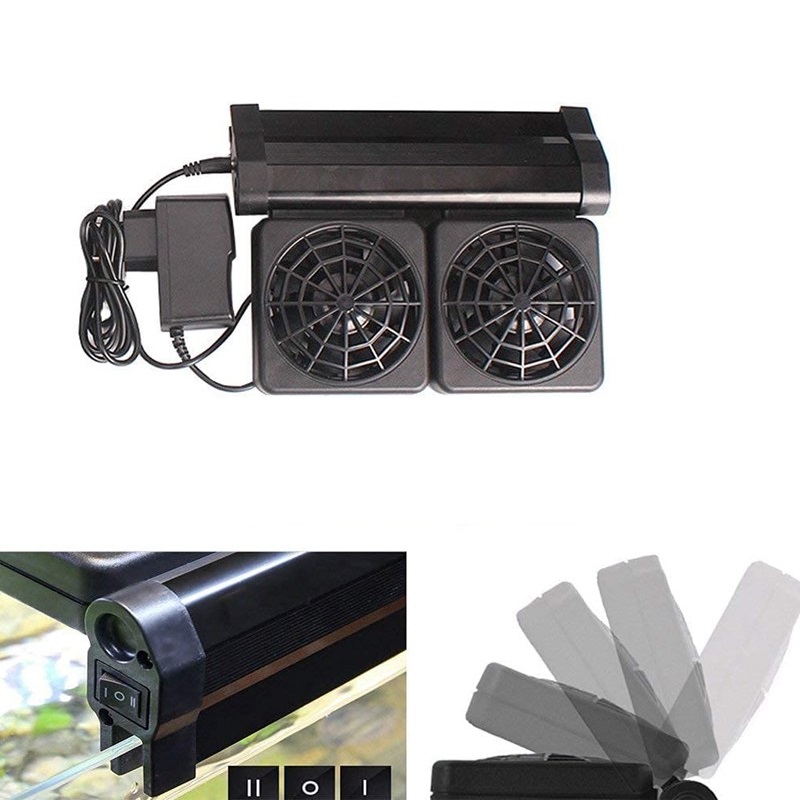 1/2/3/4台の水槽ファンチラー、水温制御機能付き魚タンク - Marine Aquarium Temperature のレビューと価格